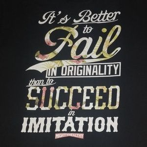 Mighty Healthy black tee